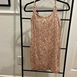 Neutral Floral dress